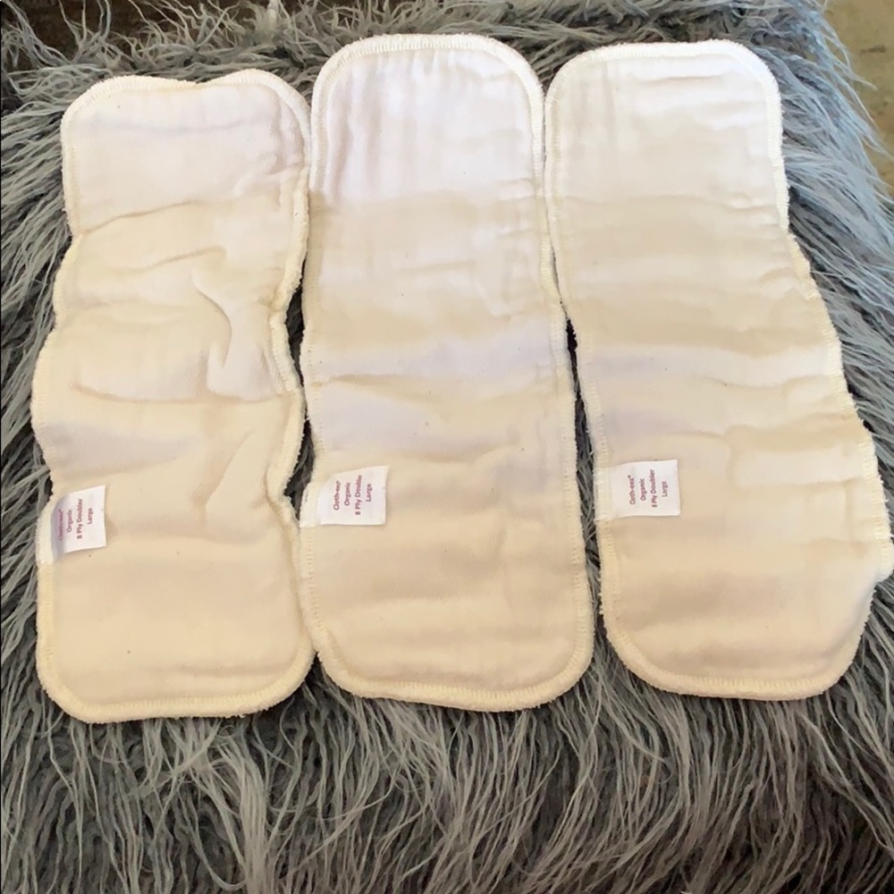 Cloth-eez organic 8 ply doubler INSERT